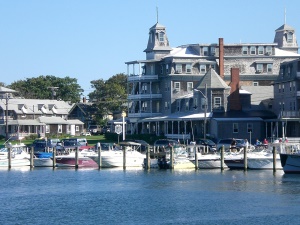 uitzicht op de haven | Edgartown